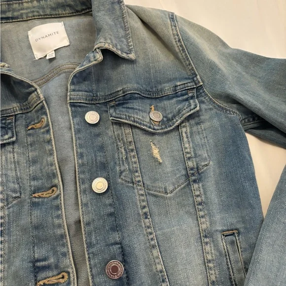 Dynamite Light Blue Jean Jacket - Picture 3 of 3